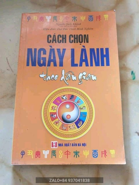 Cách chọn ngày lành theo nhân gian