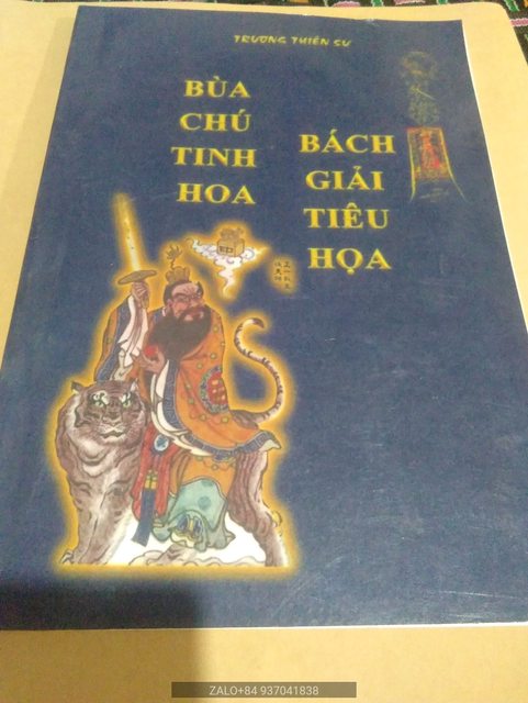bùa chú tinh hoa và bách giải tiêu họa