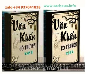 sách cúng văn khấn cổ truyền