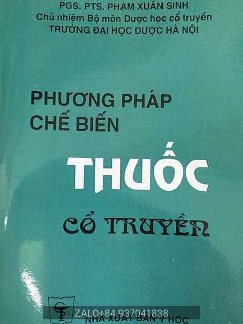 phương pháp chế biến thuốc cổ truyền