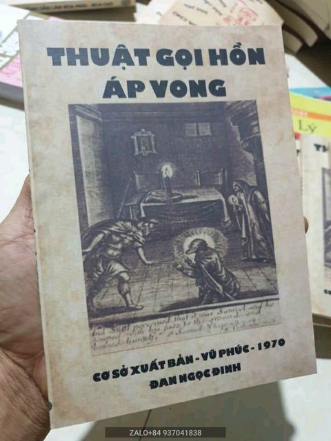 Thuật gọi hồn áp vong( sách gọi âm, nhập hồn, nhập cốt)