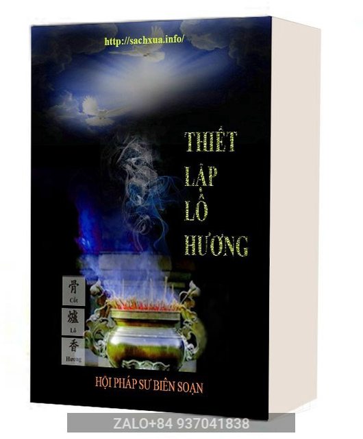 sách cúng-Thiết lập lô hương( song ngữ hán việt)